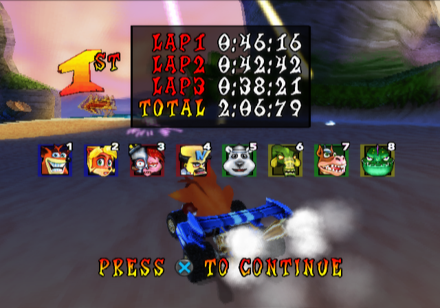 Crash Nitro Kart screenshot 5 for Gamecube